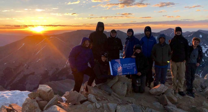 summer outdoor program for teens in colorado rockies